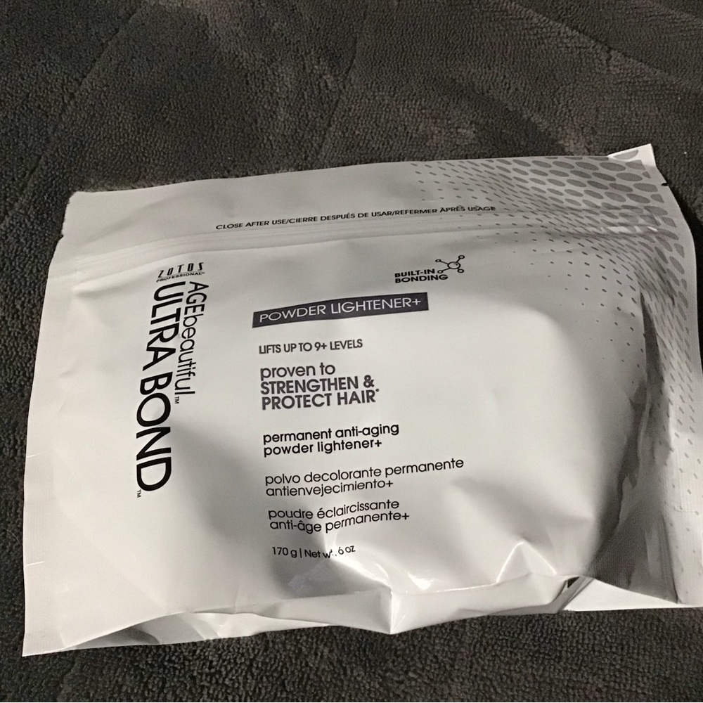 age beautiful powder lightener ultra bond Zotos professional 170g new package